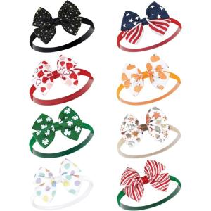 imageHudson Baby Cotton and Synthetic Headbands Size 024 MonthsFirst Holidays