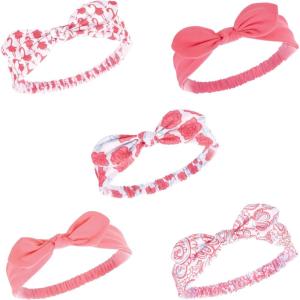 imageHudson Baby Cotton and Synthetic Headbands Size 024 MonthsFlamingo