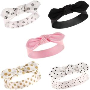 imageHudson Baby Cotton and Synthetic Headbands Size 024 MonthsGold Dot