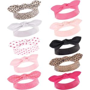 imageHudson Baby Cotton and Synthetic Headbands Size 024 MonthsLeopard