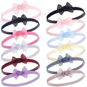 imageHudson Baby Cotton and Synthetic Headbands Size 024 MonthsNavy