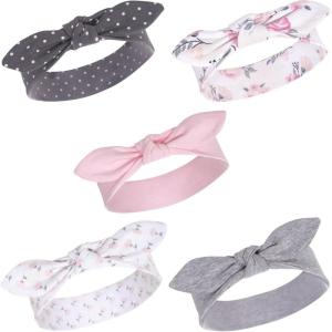 imageHudson Baby Cotton and Synthetic Headbands Size 024 MonthsPink Floral