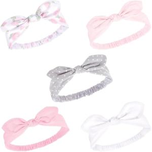 imageHudson Baby Cotton and Synthetic Headbands Size 024 MonthsPink Rose