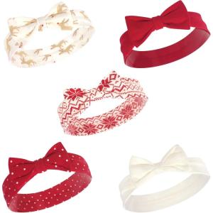 imageHudson Baby Cotton and Synthetic Headbands Size 024 MonthsReindeer