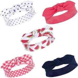 imageHudson Baby Cotton and Synthetic Headbands Size 024 MonthsWatermelon