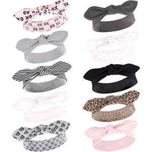 imageHudson Baby Cotton and Synthetic Headbands Size 024 MonthsXoxo