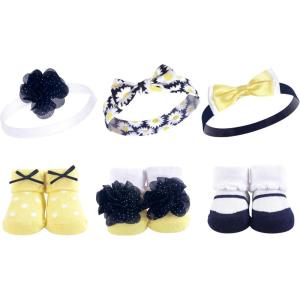 imageHudson Baby Girls Headband and Socks GiftsetDaisy
