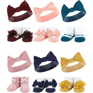 imageHudson Baby Unisex Baby Long Sleeve Plush Faux Fur Sleeping Bag Wearable BlanketBurgundy Teal Blush Navy