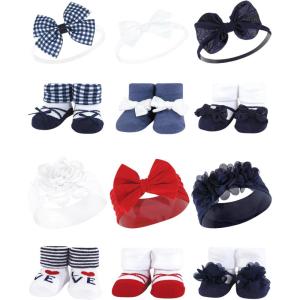 imageHudson Baby Unisex Baby Long Sleeve Plush Faux Fur Sleeping Bag Wearable BlanketNavy Red Navy Gingham