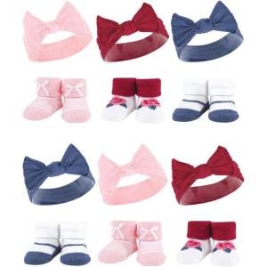 imageHudson Baby Unisex Baby Long Sleeve Plush Faux Fur Sleeping Bag Wearable BlanketPink Blue