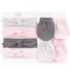 imageHudson Baby Baby Girls Cotton Headband and Scratch Mitten SetPink Bandana