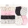 imageHudson Baby Baby Girls Cotton Headband and Scratch Mitten SetSunshine