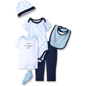 imageHudson Baby Unisex Baby Layette Boxed GiftsetAirplane