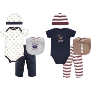 imageHudson Baby Unisex Baby Layette Boxed GiftsetBlue Football