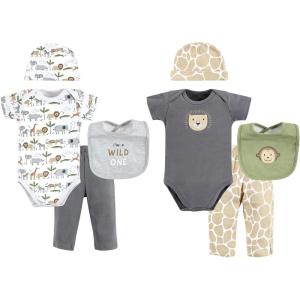 imageHudson Baby Unisex Baby Layette Boxed GiftsetBoy Safari