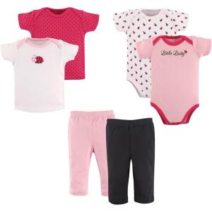 imageHudson Baby Unisex Baby Layette Boxed GiftsetLadybug