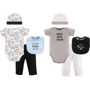 imageHudson Baby Unisex Baby Layette Boxed GiftsetMustache