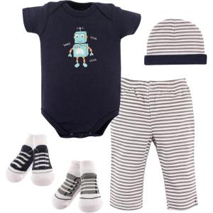 imageHudson Baby Unisex Baby Layette Boxed GiftsetRobot