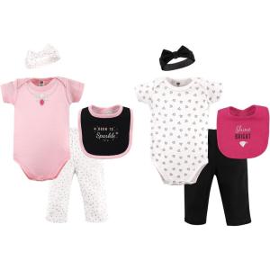 imageHudson Baby Unisex Baby Layette Boxed GiftsetSparkle