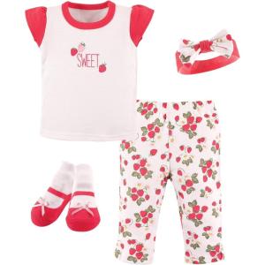 imageHudson Baby Unisex Baby Layette Boxed GiftsetStrawberries