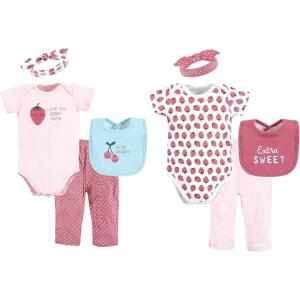 imageHudson Baby Unisex Baby Layette Boxed GiftsetStrawberry