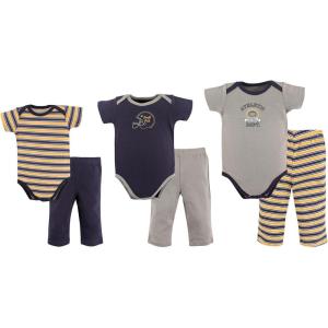 imageHudson Baby Unisex Baby Layette Boxed GiftsetYellow Football