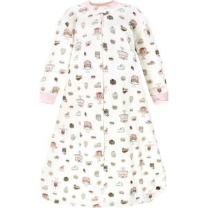 imageHudson Baby Unisex Baby Premium Quilted Long Sleeve Sleeping Bag and Wearable BlanketSweet Bakery