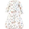 imageHudson Baby BabyCotton LongSleeve Wearable Sleeping Bag Sack BlanketBoy Woodland Pals