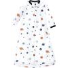 imageHudson Baby BabyCotton LongSleeve Wearable Sleeping Bag Sack BlanketSpace