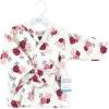 imageHudson Baby Unisex Baby Plush Animal Face BathrobeFloral