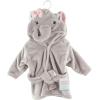 imageHudson Baby Unisex Baby Plush Animal Face BathrobePretty Elephant