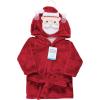 imageHudson Baby Unisex Baby Plush Animal Face BathrobeRed Santa