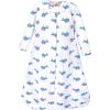 imageHudson Baby Unisex Baby Long Sleeve Cotton Jersey Sleeping BagBlue Whale