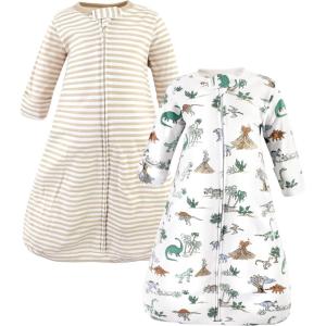 imageHudson Baby BabyCotton LongSleeve Wearable Sleeping Bag Sack BlanketBoy Dino World Long Sleeve