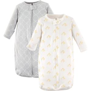 imageHudson Baby BabyCotton LongSleeve Wearable Sleeping Bag Sack BlanketDuck