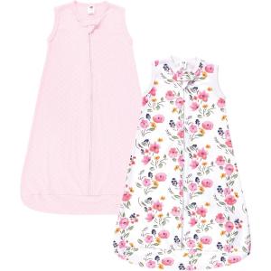 imageHudson Baby BabyCotton LongSleeve Wearable Sleeping Bag Sack BlanketFloral Bouquet Sleeveless