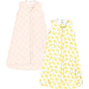 imageHudson Baby BabyCotton LongSleeve Wearable Sleeping Bag Sack BlanketLemon Daisy Sleeveless