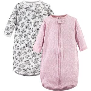 imageHudson Baby BabyCotton LongSleeve Wearable Sleeping Bag Sack BlanketToile