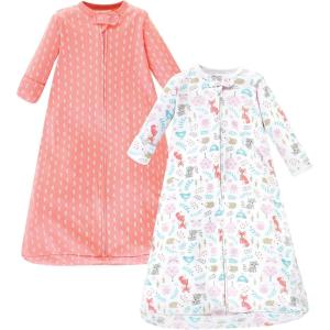 imageHudson Baby BabyCotton LongSleeve Wearable Sleeping Bag Sack BlanketWoodland Fox