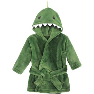 imageHudson Baby Unisex Baby Plush Animal Face BathrobeDinosaur
