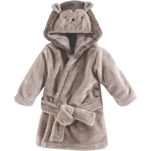 imageHudson Baby Unisex Baby Plush Animal Face BathrobeHedgehog