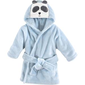 imageHudson Baby Unisex Baby Plush Animal Face BathrobeModern Panda