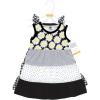 imageHudson Baby Baby Girls Cotton DressesBlack Daisy