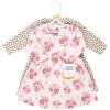 imageHudson Baby Baby Girls Cotton DressesBlush Rose Leopard