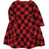 imageHudson Baby Baby Girls Cotton DressesBuffalo Plaid Leopard Black