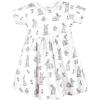 imageHudson Baby Baby Girls Cotton DressesBunny Floral