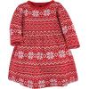 imageHudson Baby Baby Girls Cotton DressesChristmas Forest