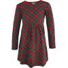 imageHudson Baby Baby Girls Cotton DressesChristmas Plaid