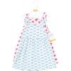 imageHudson Baby Baby Girls Cotton DressesCloudy Rainbow