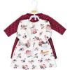 imageHudson Baby Baby Girls Cotton DressesDusty Rose Floral